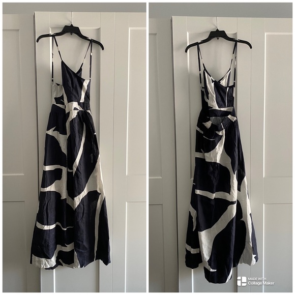 Anthropologie Feuilles The Odells Linen Maxi Dress Size XL - Picture 10 of 16